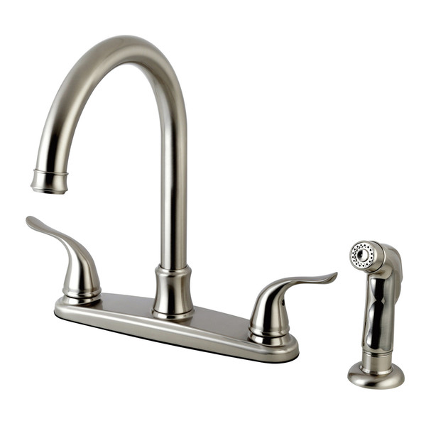 Yosemite FB7798YLSP 8-Inch Centerset Kitchen Faucet with Sprayer FB7798YLSP